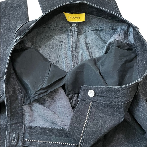 ST. JOHN denim Size 10 - Picture 11 of 16